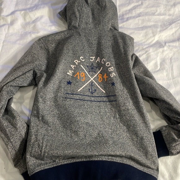Little Marc Jacobs Boys Reversible Sweatshirt/ Jacket Size 12 - Picture 6 of 6
